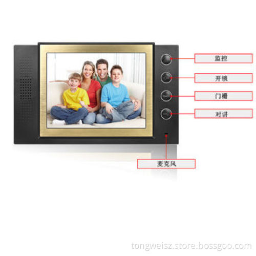 Surveillance systems, 8-inch video door phone for villa, supports 32GB SD cardNew